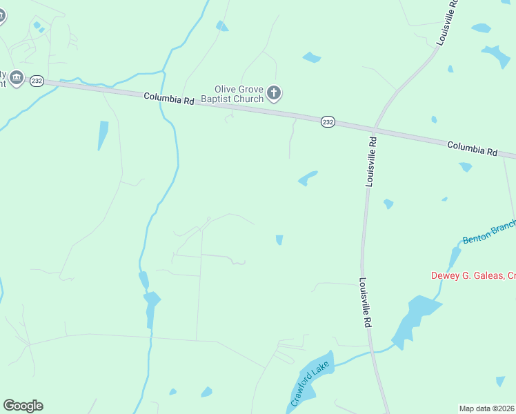 map of restaurants, bars, coffee shops, grocery stores, and more near 162 Pauline Street in Grovetown