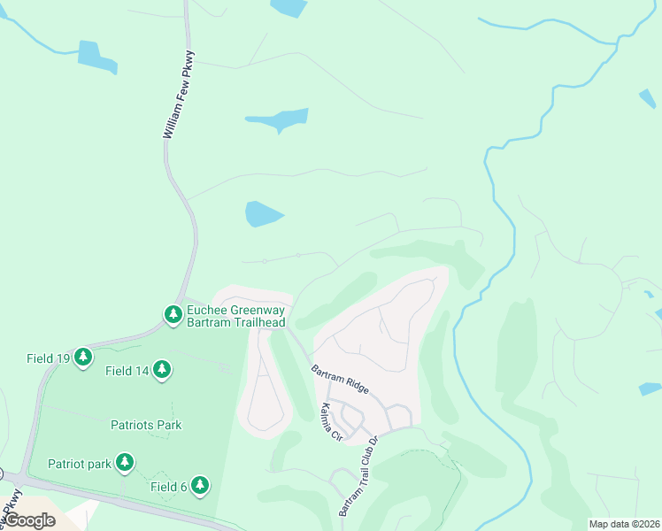 map of restaurants, bars, coffee shops, grocery stores, and more near 4308 Sabal Drive in Evans