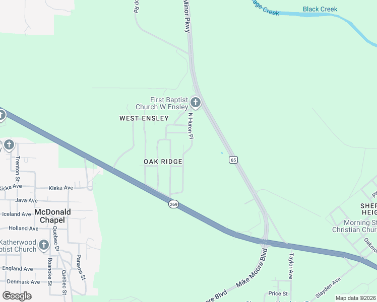 map of restaurants, bars, coffee shops, grocery stores, and more near 1235 North Huron Place in Birmingham