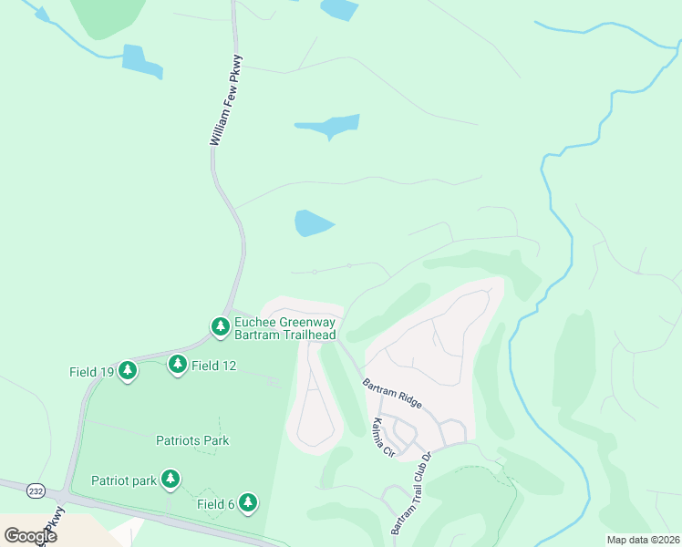 map of restaurants, bars, coffee shops, grocery stores, and more near 4320 Sabal Drive in Evans
