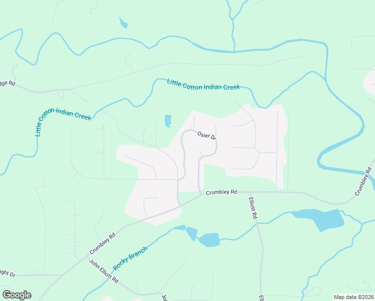 map of restaurants, bars, coffee shops, grocery stores, and more near 255 Osier Drive in McDonough