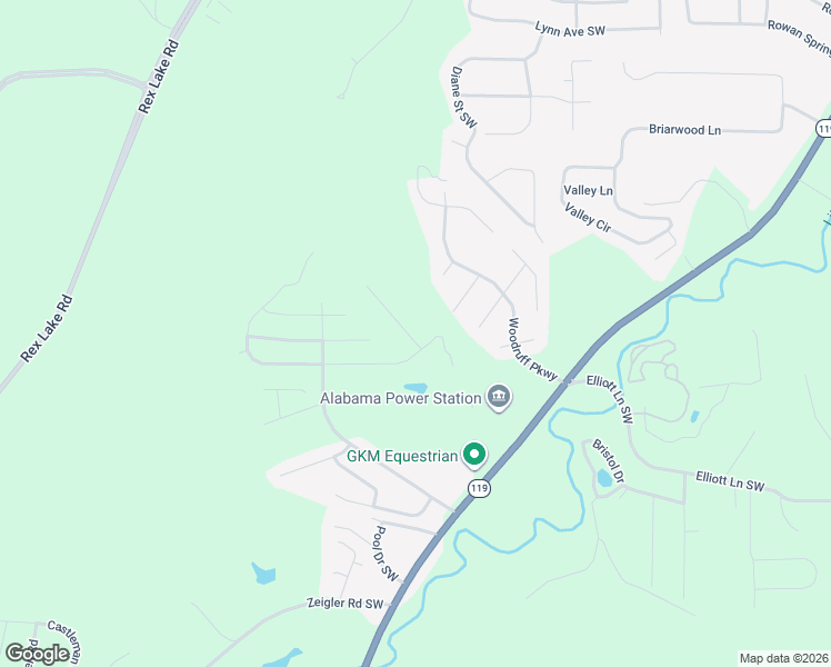 map of restaurants, bars, coffee shops, grocery stores, and more near 609 Johnnys Cove in Leeds