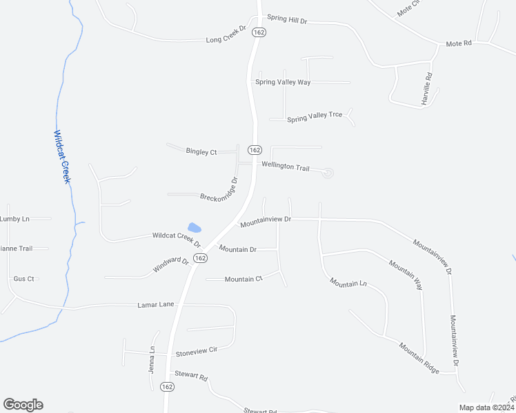 map of restaurants, bars, coffee shops, grocery stores, and more near 25 Mountainview Court in Covington