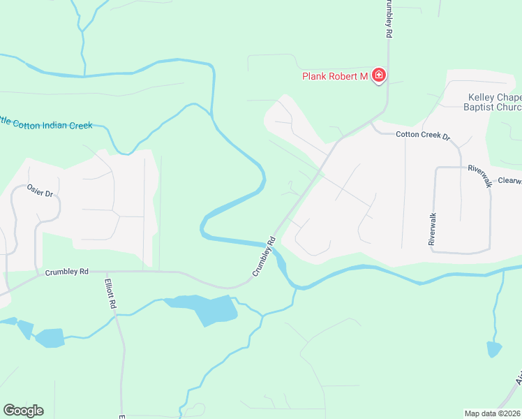 map of restaurants, bars, coffee shops, grocery stores, and more near 1271 Crumbley Road in McDonough