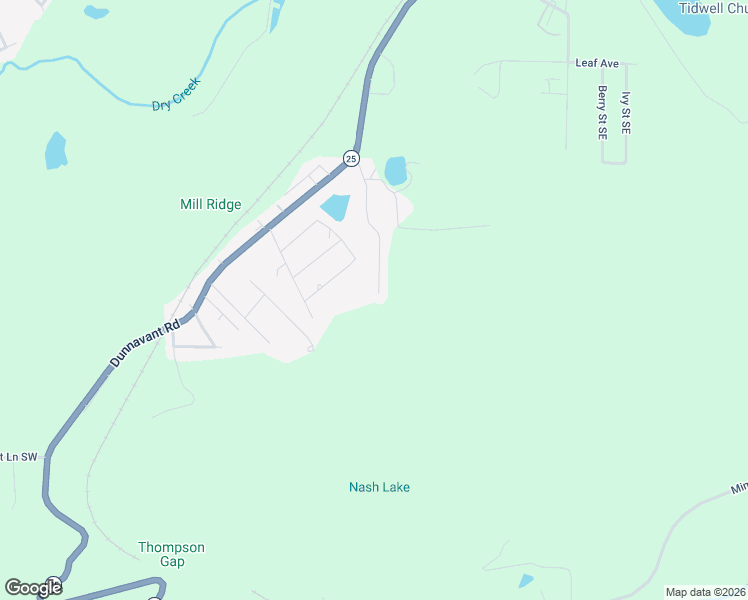 map of restaurants, bars, coffee shops, grocery stores, and more near 195 Walnut Street Southeast in Leeds