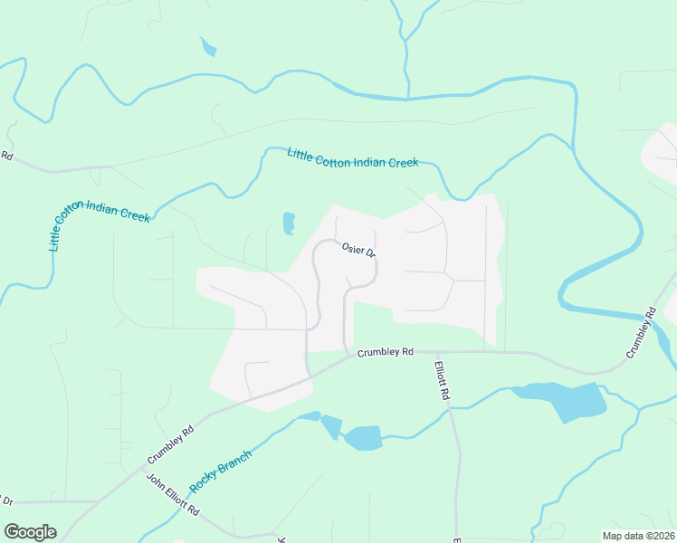 map of restaurants, bars, coffee shops, grocery stores, and more near 255 Osier Drive in McDonough