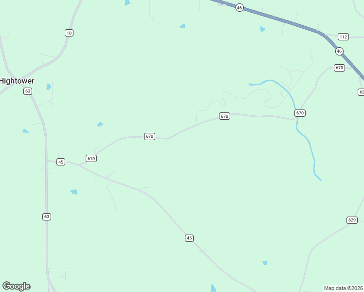 map of restaurants, bars, coffee shops, grocery stores, and more near 1217 County Road 670 in Ranburne