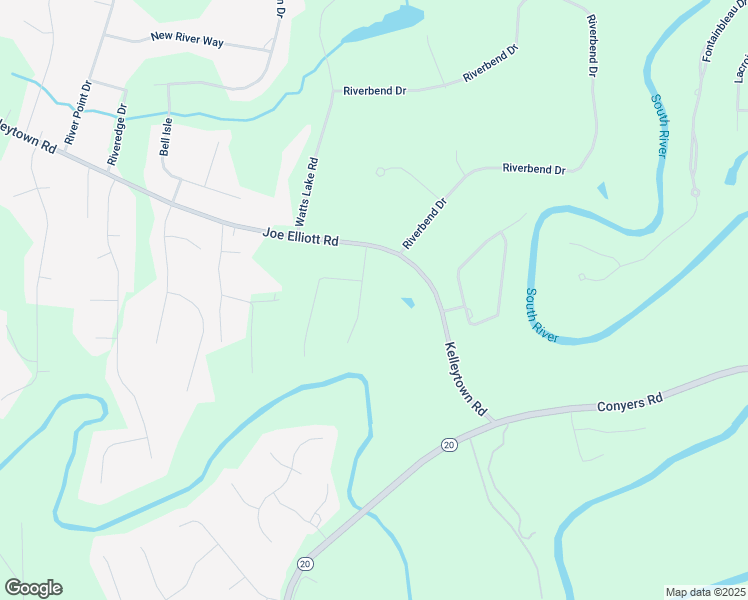 map of restaurants, bars, coffee shops, grocery stores, and more near Michelle Drive in Henry County