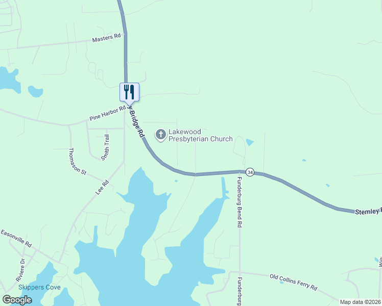 map of restaurants, bars, coffee shops, grocery stores, and more near 175 Sherwood Place in Pell City