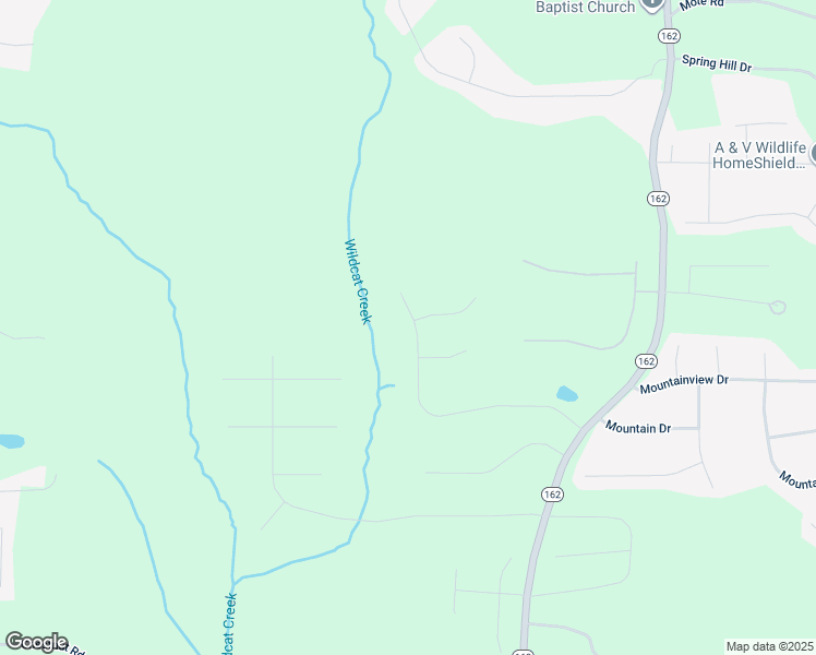 map of restaurants, bars, coffee shops, grocery stores, and more near 165 Wildcat Creek Drive in Covington