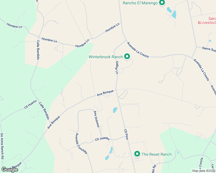 map of restaurants, bars, coffee shops, grocery stores, and more near 19110 Avenue Bosque in Murrieta