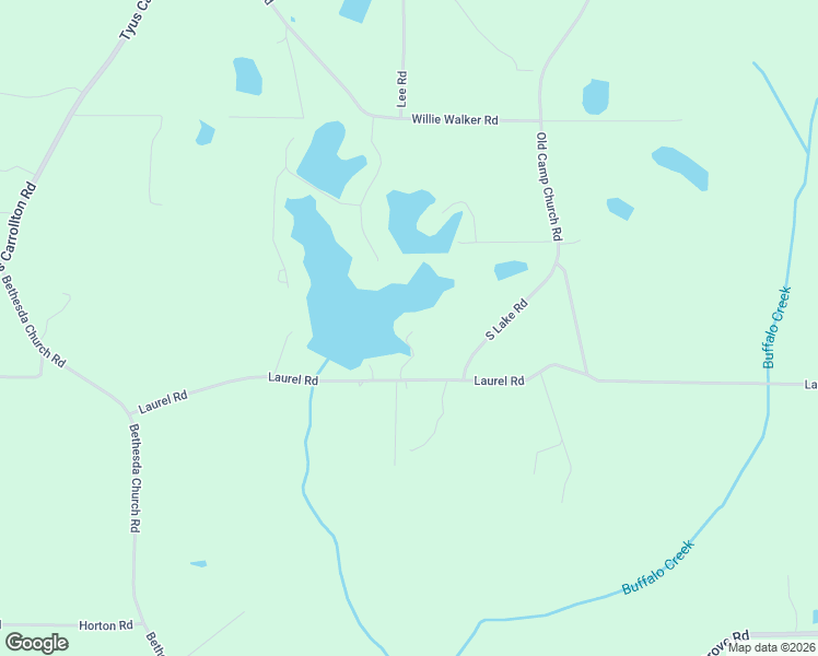 map of restaurants, bars, coffee shops, grocery stores, and more near 340 Laurel Road in Carrollton