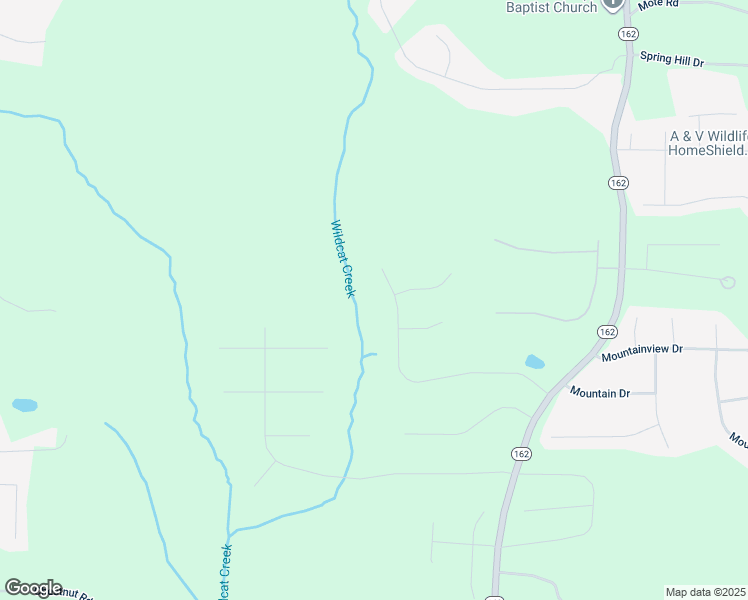 map of restaurants, bars, coffee shops, grocery stores, and more near 165 Wildcat Creek Drive in Covington