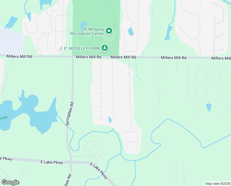 map of restaurants, bars, coffee shops, grocery stores, and more near 125 Hunt Ridge Drive in Stockbridge