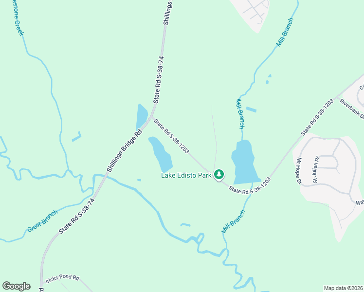 map of restaurants, bars, coffee shops, grocery stores, and more near in Edisto