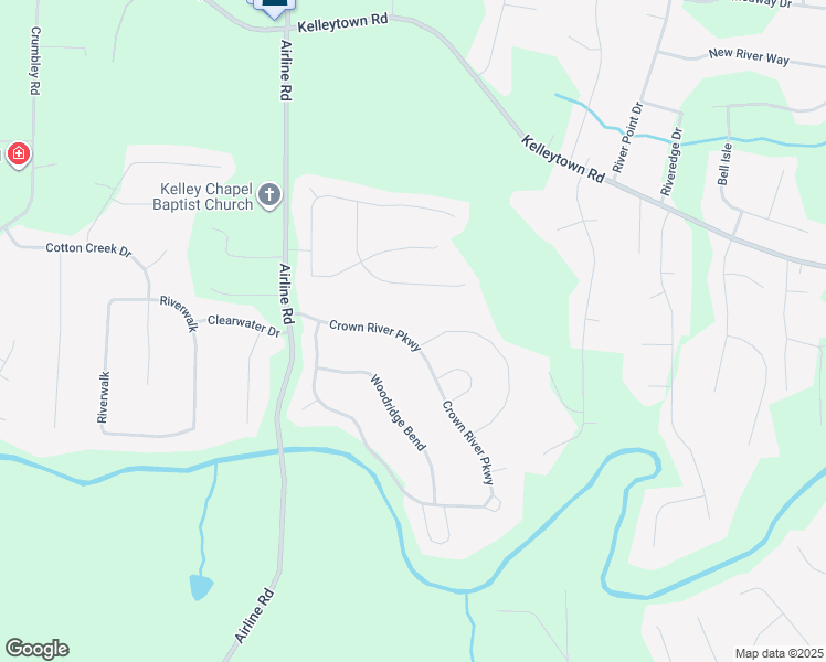 map of restaurants, bars, coffee shops, grocery stores, and more near 1019 Crown River Parkway in McDonough