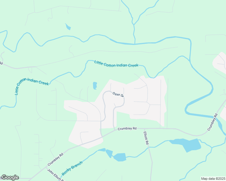 map of restaurants, bars, coffee shops, grocery stores, and more near 192 Osier Drive in McDonough