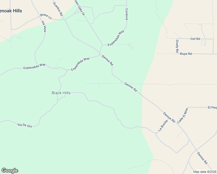 map of restaurants, bars, coffee shops, grocery stores, and more near 40075 Denise Road in Temecula