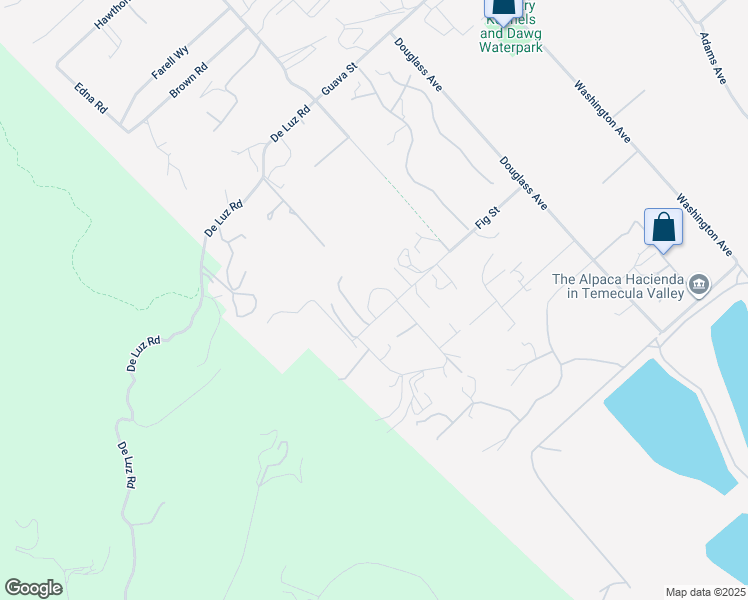 map of restaurants, bars, coffee shops, grocery stores, and more near 42745 Fig Street in Murrieta