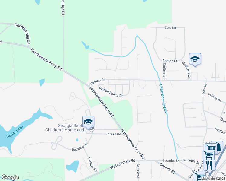 map of restaurants, bars, coffee shops, grocery stores, and more near 813 Carlton Pointe Terrace in Palmetto
