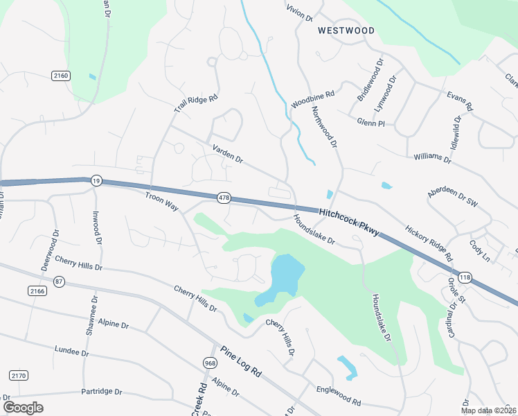 map of restaurants, bars, coffee shops, grocery stores, and more near 8 Whitemarsh Drive in Aiken