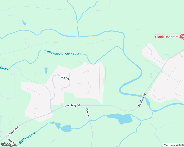 map of restaurants, bars, coffee shops, grocery stores, and more near 418 Creek View Court in McDonough