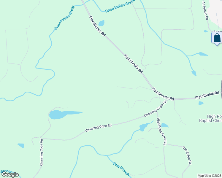 map of restaurants, bars, coffee shops, grocery stores, and more near 169 Moss Road in Covington