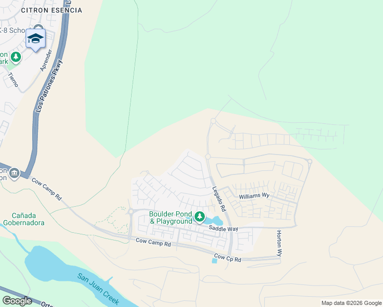 map of restaurants, bars, coffee shops, grocery stores, and more near Unnamed Road in San Juan Capistrano