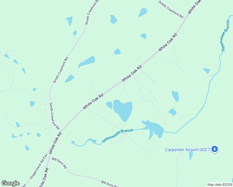 map of restaurants, bars, coffee shops, grocery stores, and more near 4970 White Oak Road in Appling