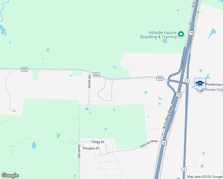map of restaurants, bars, coffee shops, grocery stores, and more near 1543 Pioneer Valley Drive in Howe