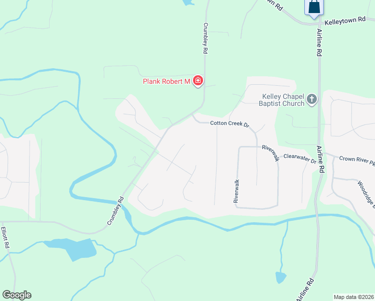 map of restaurants, bars, coffee shops, grocery stores, and more near 206 Riverbrook Court in McDonough