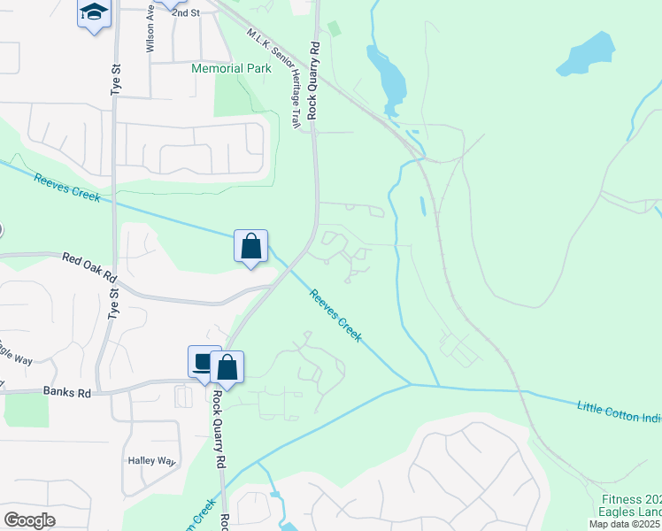 map of restaurants, bars, coffee shops, grocery stores, and more near 601 Sharpstone Bend in Stockbridge