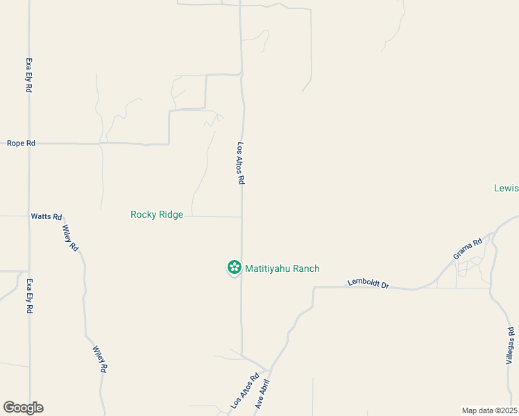 map of restaurants, bars, coffee shops, grocery stores, and more near Los Altos Road in Riverside County