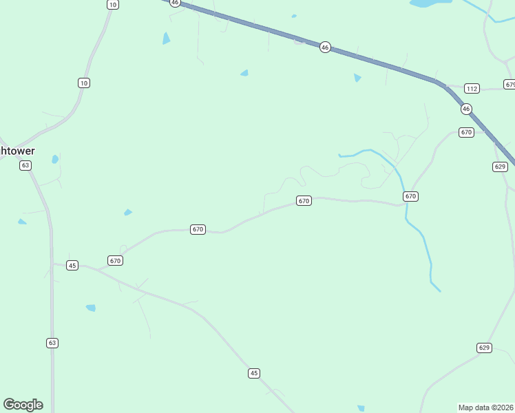 map of restaurants, bars, coffee shops, grocery stores, and more near 98 County Road 670 in Ranburne