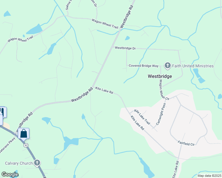 map of restaurants, bars, coffee shops, grocery stores, and more near 128 Kite Lake Road in Fayetteville