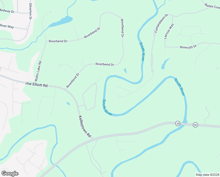 map of restaurants, bars, coffee shops, grocery stores, and more near 2211 Escalade Court in Conyers