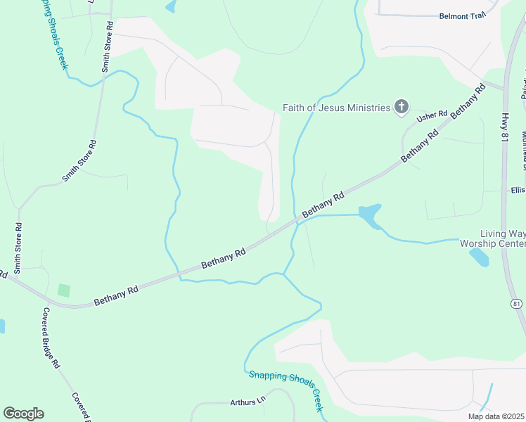 map of restaurants, bars, coffee shops, grocery stores, and more near 25 Skylar Drive in Covington