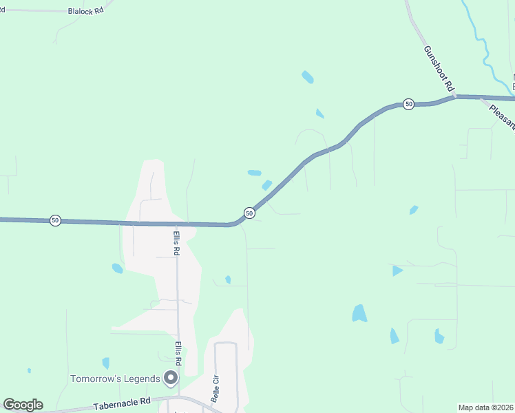 map of restaurants, bars, coffee shops, grocery stores, and more near 5642 Mississippi 50 in Steens