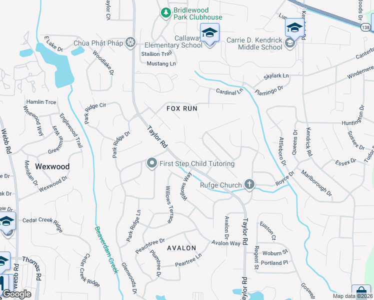 map of restaurants, bars, coffee shops, grocery stores, and more near 8225 Canyon Forge Drive in Riverdale