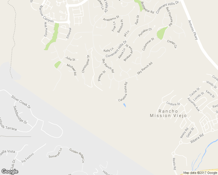 map of restaurants, bars, coffee shops, grocery stores, and more near 15 Gaucho Road in Ladera Ranch