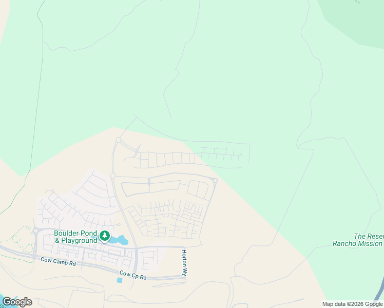 map of restaurants, bars, coffee shops, grocery stores, and more near 1343 Gavilan Ridge in Mission Viejo