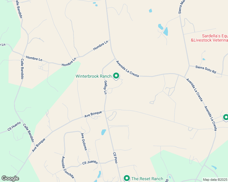 map of restaurants, bars, coffee shops, grocery stores, and more near 41250 Gallop Lane in Murrieta