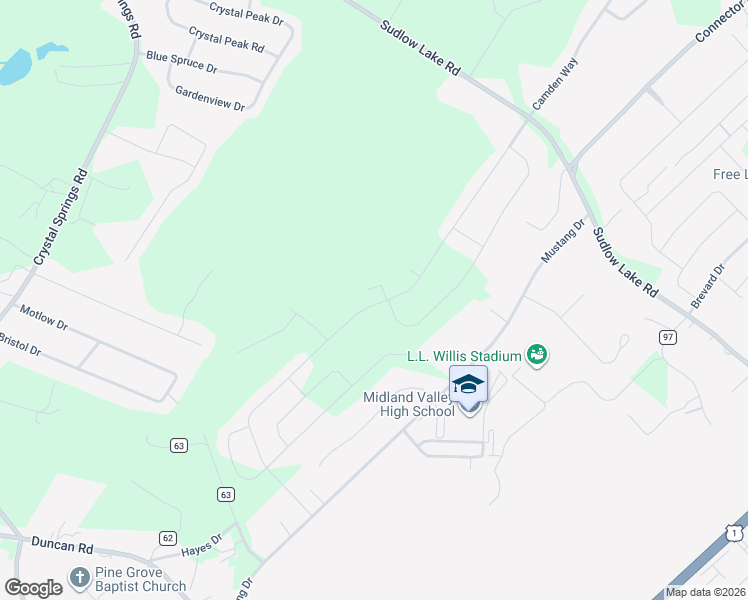 map of restaurants, bars, coffee shops, grocery stores, and more near in Graniteville