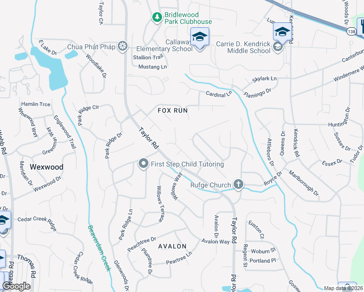 map of restaurants, bars, coffee shops, grocery stores, and more near 8225 Canyon Forge Drive in Riverdale