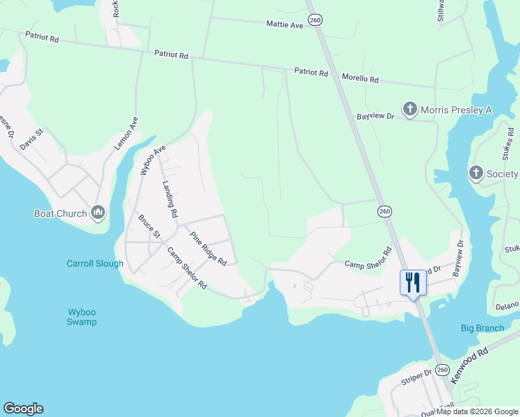 map of restaurants, bars, coffee shops, grocery stores, and more near 1287 Tara Lane in Manning