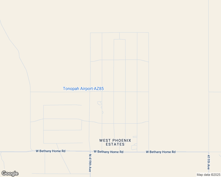 map of restaurants, bars, coffee shops, grocery stores, and more near 6531 North 418th Avenue in Tonopah