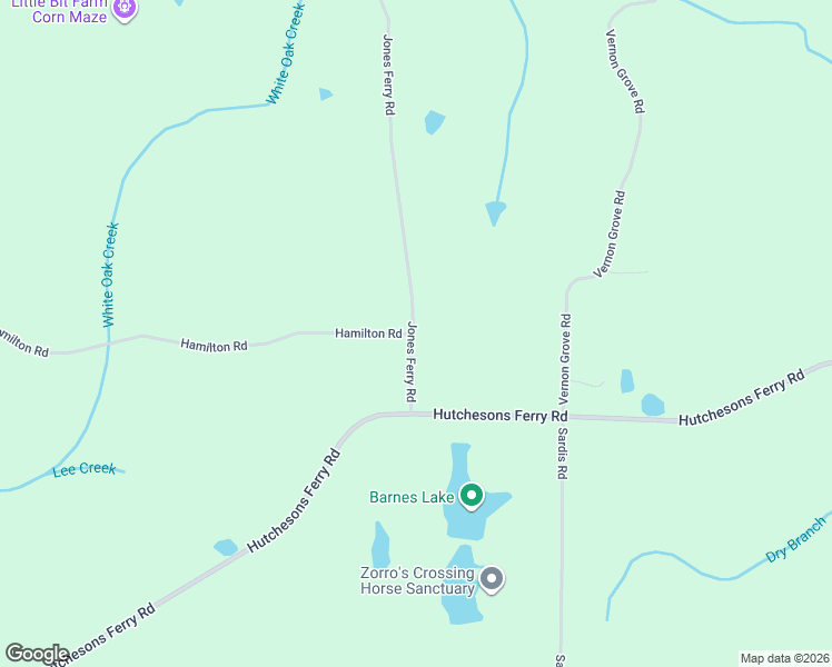 map of restaurants, bars, coffee shops, grocery stores, and more near 11855 Jones Ferry Road in Palmetto
