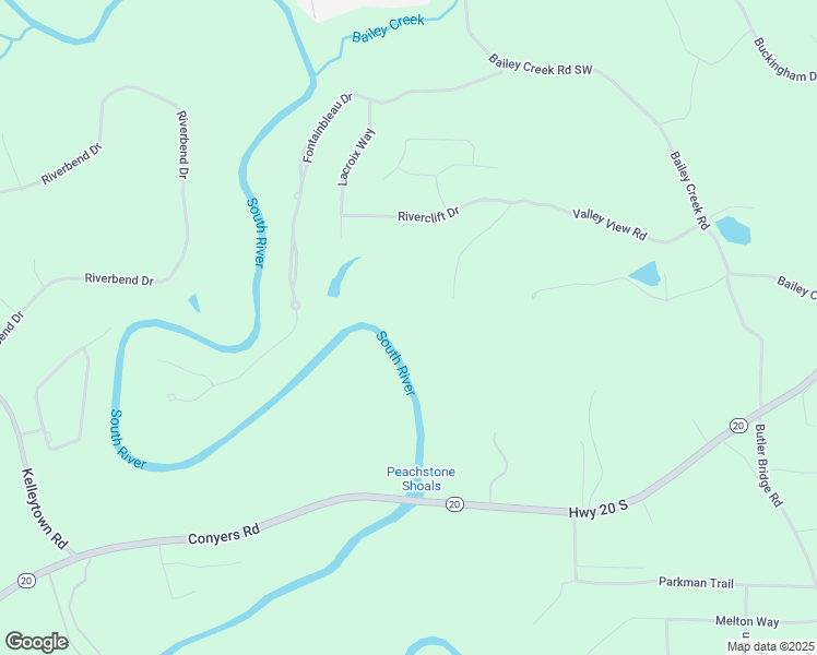 map of restaurants, bars, coffee shops, grocery stores, and more near 1761 Valley View Road in Covington