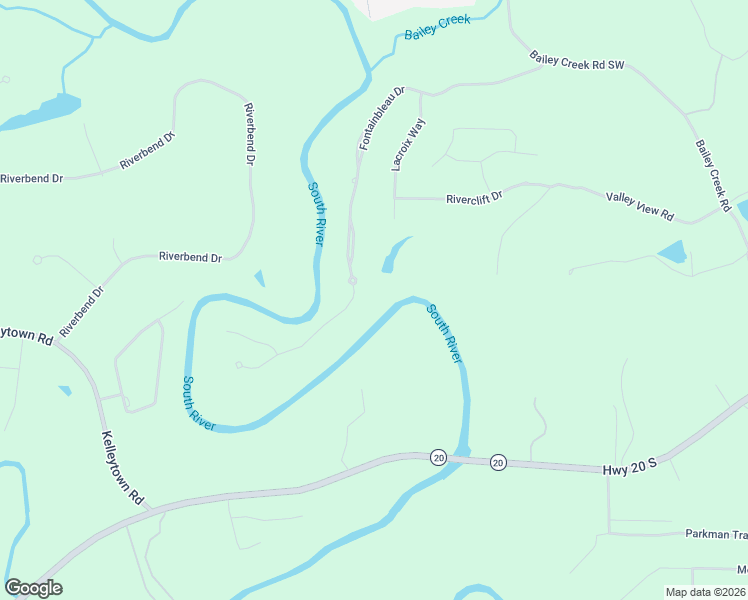 map of restaurants, bars, coffee shops, grocery stores, and more near 2070 Fontainbleau Drive in Conyers