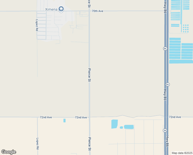 map of restaurants, bars, coffee shops, grocery stores, and more near 71888 Pierce Street in Thermal